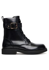BOSS Trzewiki Eleri 50552772 Czarny. Kolor: czarny. Materiał: skóra #1