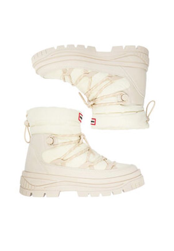 Hunter Śniegowce CEO-H8-382 Écru. Materiał: materiał