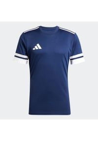 Adidas Sport Squa25 Jsy M Koszulka Dorosłych. Kolor: biały, wielokolorowy, niebieski