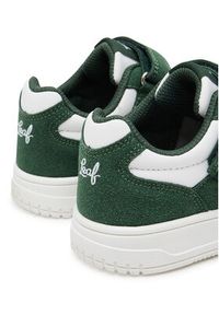 Leaf Sneakersy LBOHU201R Zielony. Kolor: zielony. Materiał: skóra #5