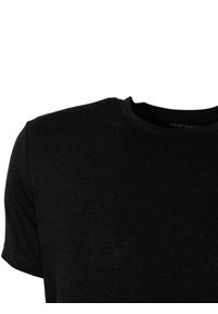 Emporio Armani T-shirt C-neck | 1108533 F584 | Mężczyzna | Czarny. Okazja: na co dzień. Kolor: czarny. Materiał: wiskoza, poliester, elastan. Styl: casual, klasyczny, elegancki #4