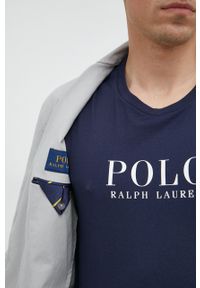 Polo Ralph Lauren marynarka męska kolor szary. Okazja: na co dzień. Typ kołnierza: polo. Kolor: szary. Styl: casual, klasyczny #3