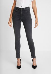 Lee - LEE SCARLETT HIGH DAMSKIE SPODNIE JEANSOWE JEANSY BLACK WHITLEY L626PIQR 112114307 #1