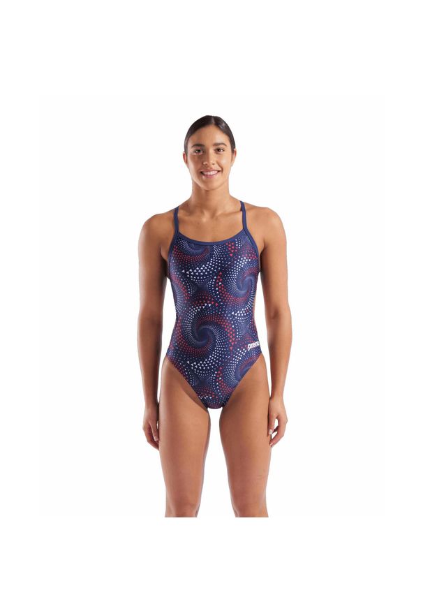 Strój Kąpielowy Damski Arena Firefloswimsuit Challeng. Kolor: wielokolorowy, niebieski