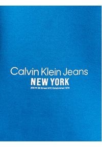 Calvin Klein Jeans Bluza J30J323156 Niebieski Regular Fit. Kolor: niebieski. Materiał: bawełna #3