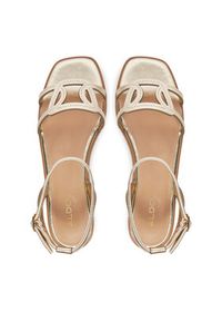 Aldo Sandały Greengrovewomen'S 13966683 Złoty. Kolor: złoty. Materiał: skóra #3