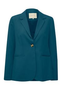Kaffe Marynarka Sakura 10506684 Niebieski Slim Fit. Kolor: niebieski. Materiał: syntetyk #4