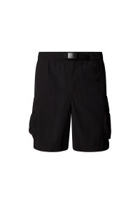 Spodenki męskie The North Face Cargo Pocket 0A8BJGJK31 - czarne. Kolor: czarny. Materiał: skóra, nylon, materiał, tkanina. Długość: do kolan #1