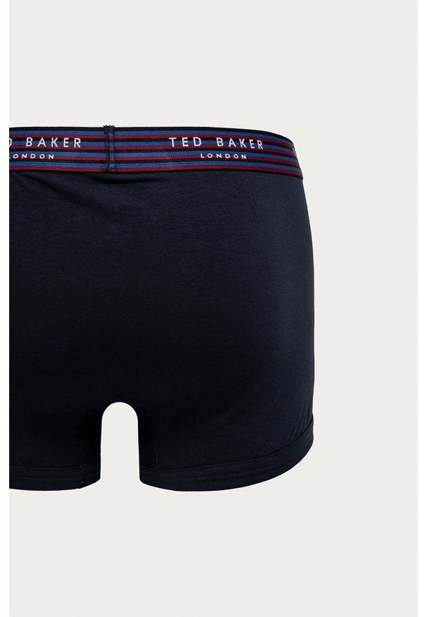 Ted Baker bokserki (3-pack) kolor niebieski. Kolor: niebieski