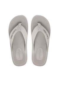 Calvin Klein Japonki Logo Webbing Strap HM0HM02106 Szary. Kolor: szary. Materiał: materiał #1