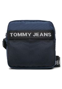 Tommy Jeans Saszetka Tjm Essential Square Reporter AM0AM10901 Granatowy. Kolor: niebieski. Materiał: materiał