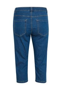 Kaffe Szorty jeansowe Vicky 10505521 Niebieski Slim Fit. Kolor: niebieski. Materiał: bawełna #5
