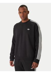 Adidas - adidas Bluza 3-Stripes KE3550 Czarny Regular Fit. Kolor: czarny. Materiał: bawełna #1