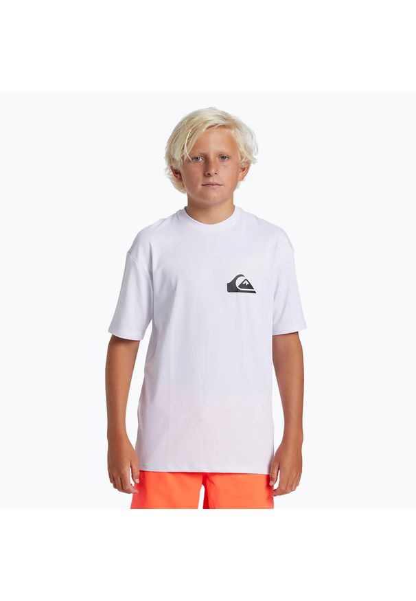 Koszulka do pływania dziecięca Quiksilver Everyday Surf Tee. Kolor: biały