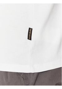 Napapijri Polo Ealis NP0A4H8B Biały Regular Fit. Typ kołnierza: polo. Kolor: biały. Materiał: bawełna #5