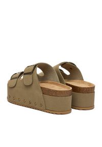 DeeZee Klapki CEO-WS069 Beżowy. Kolor: beżowy. Materiał: materiał #9