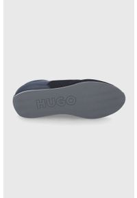 Hugo buty Cyden 50464630.401 kolor granatowy. Zapięcie: sznurówki. Kolor: niebieski. Materiał: guma #5