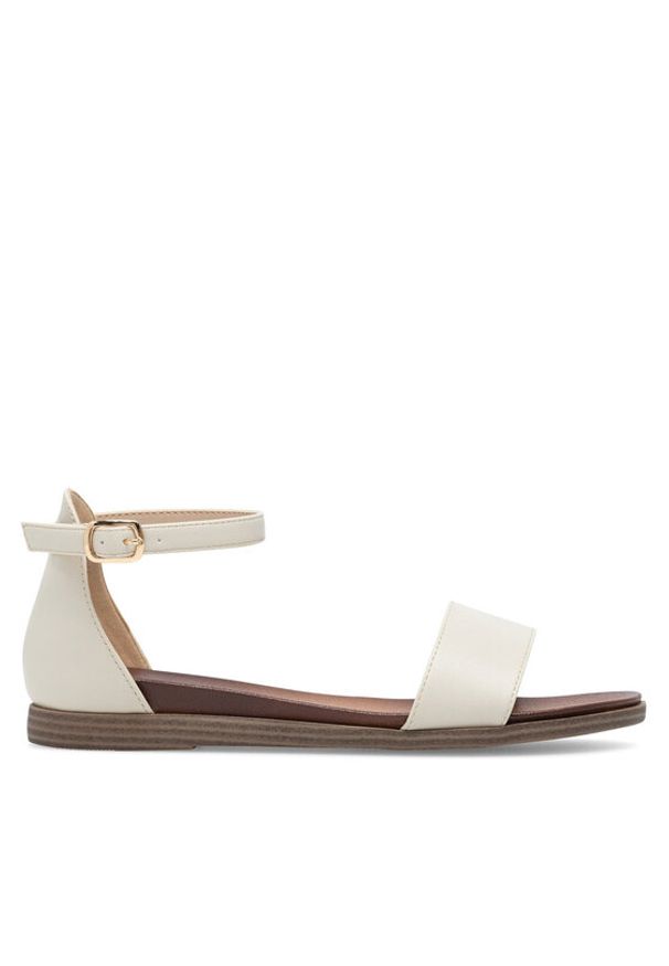 Clara Barson Sandały MAGNA WS5811-01 Beżowy. Kolor: beżowy. Materiał: materiał