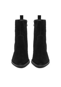 DeeZee Botki 20258-1 Czarny. Kolor: czarny. Materiał: materiał #3