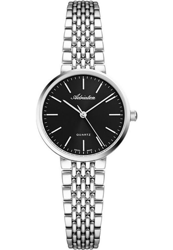 Zegarek Adriatica Zegarek damski Adriatica A3563.5114Q srebrny. Kolor: srebrny