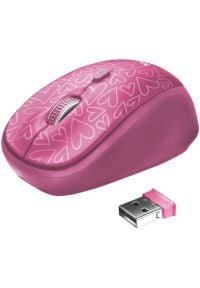 Etui na laptopa TRUST 15.6 cali + Mysz bezprzewodowa YVO 23443 Różowy. Kolor: różowy. Styl: biznesowy #5