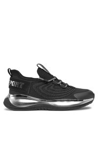 Philipp Plein - PHILIPP PLEIN Sneakersy SADS USC0525 STE003N Czarny. Kolor: czarny. Materiał: skóra