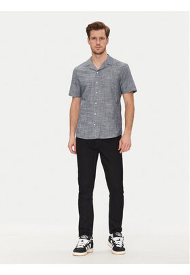 Blend Jeansy 20717708 Czarny Straight Fit. Kolor: czarny
