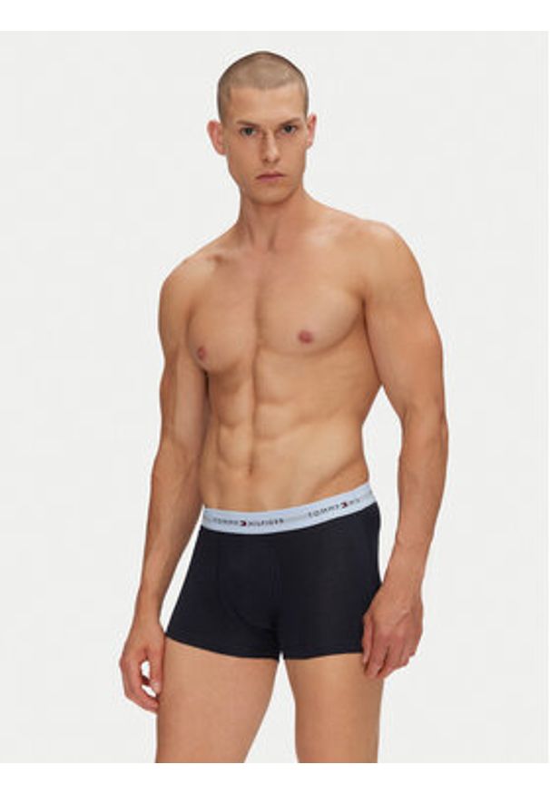 TOMMY HILFIGER - Tommy Hilfiger Komplet 3 par bokserek UM0UM02763 Czarny. Kolor: czarny. Materiał: bawełna