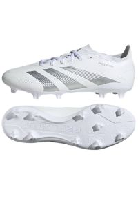 Adidas - Buty piłkarskie adidas Predator League L Fg M IE2372 białe. Zapięcie: sznurówki. Kolor: biały. Materiał: syntetyk. Sport: piłka nożna #1