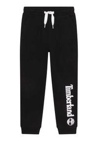 Timberland Spodnie dresowe T24C23 D Czarny Regular Fit. Kolor: czarny. Materiał: bawełna #1