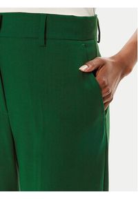 Weekend Max Mara Spodnie materiałowe Visivo 2425136041 Zielony Regular Fit. Kolor: zielony. Materiał: wełna #4