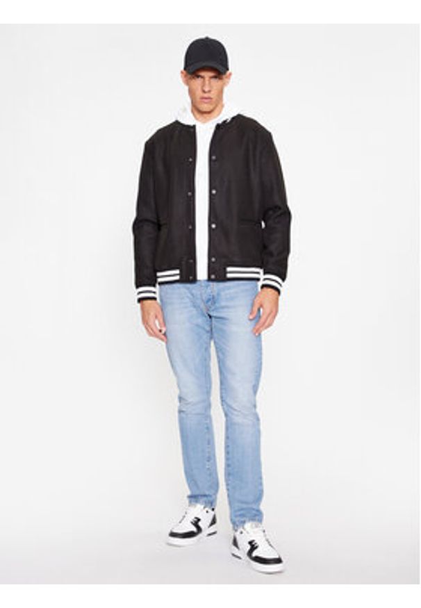 Only & Sons Kurtka bomber 22025212 Czarny Regular Fit. Kolor: czarny. Materiał: syntetyk