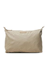 Calvin Klein Torebka Ck Linn Large Shopper K60K613109 Beżowy. Kolor: beżowy. Materiał: skórzane #4