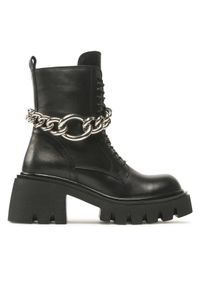 Badura Trapery 8099 Czarny. Kolor: czarny. Materiał: skóra #1