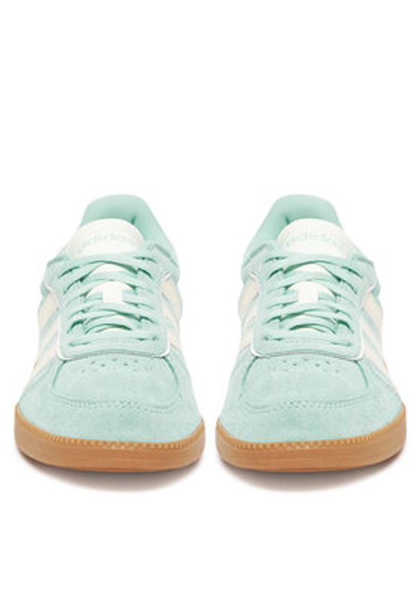 Adidas - adidas Sneakersy BREAKNET SLEEK SUEDE IH5469 Niebieski. Kolor: niebieski. Materiał: skóra, zamsz