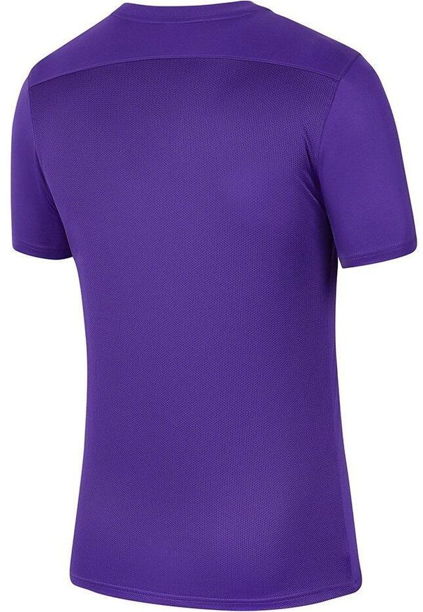 Koszulka do piłki nożnej dla dzieci Nike Dry Park VII JSY SS z krótkim rękawem. Kolor: fioletowy. Długość rękawa: krótki rękaw. Długość: krótkie. Sport: piłka nożna