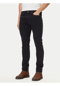 Mustang Jeansy Frisco 1016792 4000 Czarny Skin Fit. Kolor: czarny