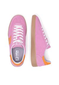 Rieker Revolution Lifestyle Sneakersy W2200-31 Różowy. Kolor: różowy. Materiał: zamsz, skóra #5