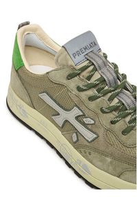 Premiata Sneakersy Nous Var 8062 Khaki. Kolor: brązowy. Materiał: skóra, zamsz #3