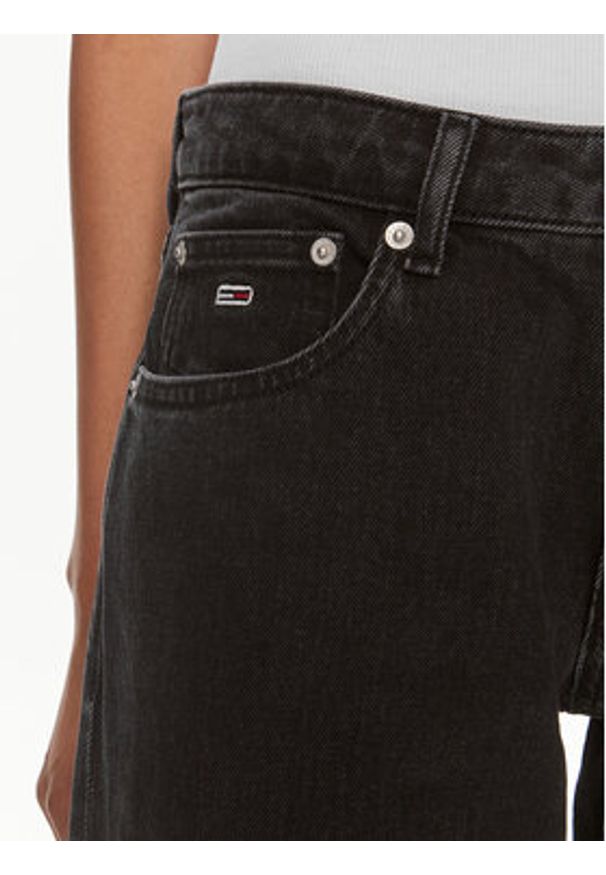 Tommy Jeans Jeansy Sophie Lw Str Cg4181 DW0DW17180 Czarny Straight Fit. Kolor: czarny