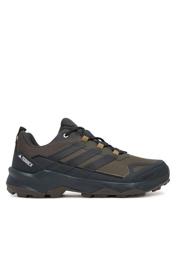 Adidas - Trekkingi adidas. Kolor: brązowy. Technologia: Gore-Tex. Model: Adidas Terrex. Sport: turystyka piesza