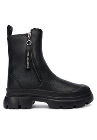 Karl Lagerfeld - KARL LAGERFELD Botki KL43566 Czarny. Kolor: czarny. Materiał: skóra #1