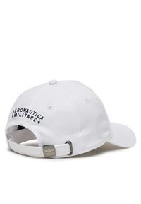 Aeronautica Militare Czapka z daszkiem 251HA1122CT2848 Biały. Kolor: biały. Materiał: bawełna, materiał