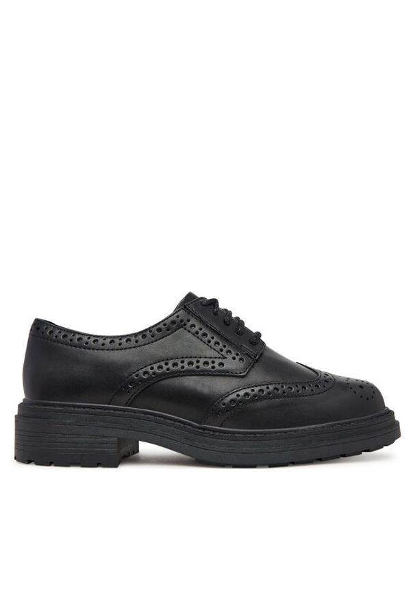 Clarks Oxfordy Orinoco3 Derby 26183170 Czarny. Kolor: czarny. Materiał: skóra