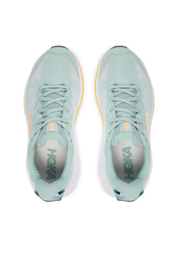 HOKA - Hoka Buty do biegania Challenger 8 1168717 Turkusowy. Kolor: turkusowy. Materiał: materiał