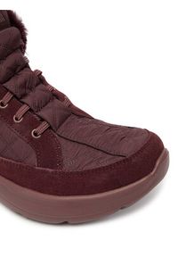 skechers - Skechers Trzewiki 144841/BURG Bordowy. Kolor: czerwony. Materiał: materiał #2