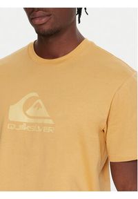Quiksilver T-Shirt Ev Comp Logo EQYZT08182 Żółty Regular Fit. Kolor: żółty. Materiał: bawełna #3
