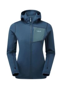Bluza z kapturem damska Rab Superflux Hoody. Typ kołnierza: kaptur. Kolor: niebieski