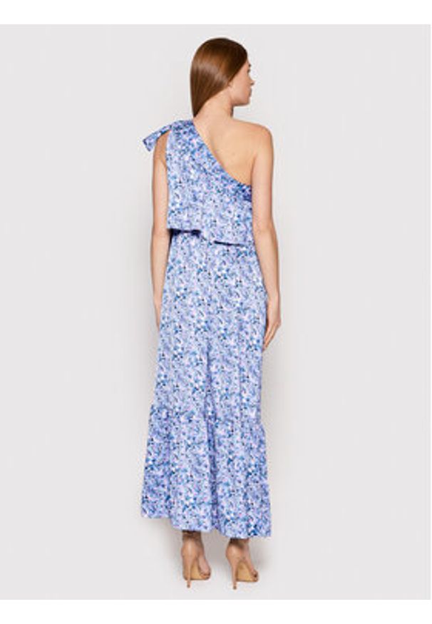 YAS Sukienka letnia Pulana 26026497 Fioletowy Relaxed Fit. Kolor: fioletowy. Materiał: syntetyk. Sezon: lato