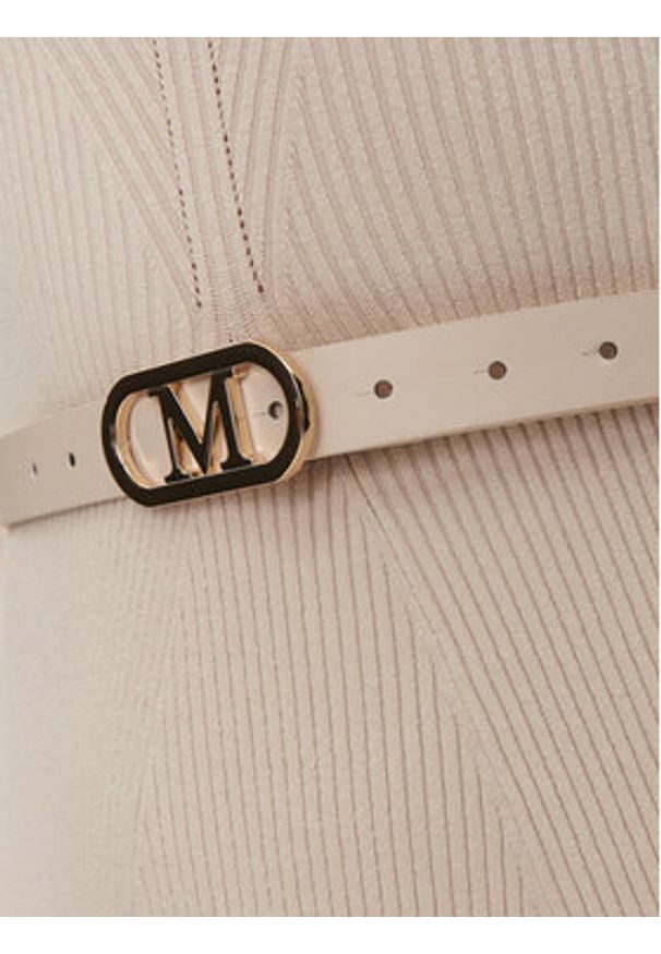 Marciano Guess Sukienka dzianinowa Luna 4BGK00 5613Z Écru Regular Fit. Materiał: wiskoza